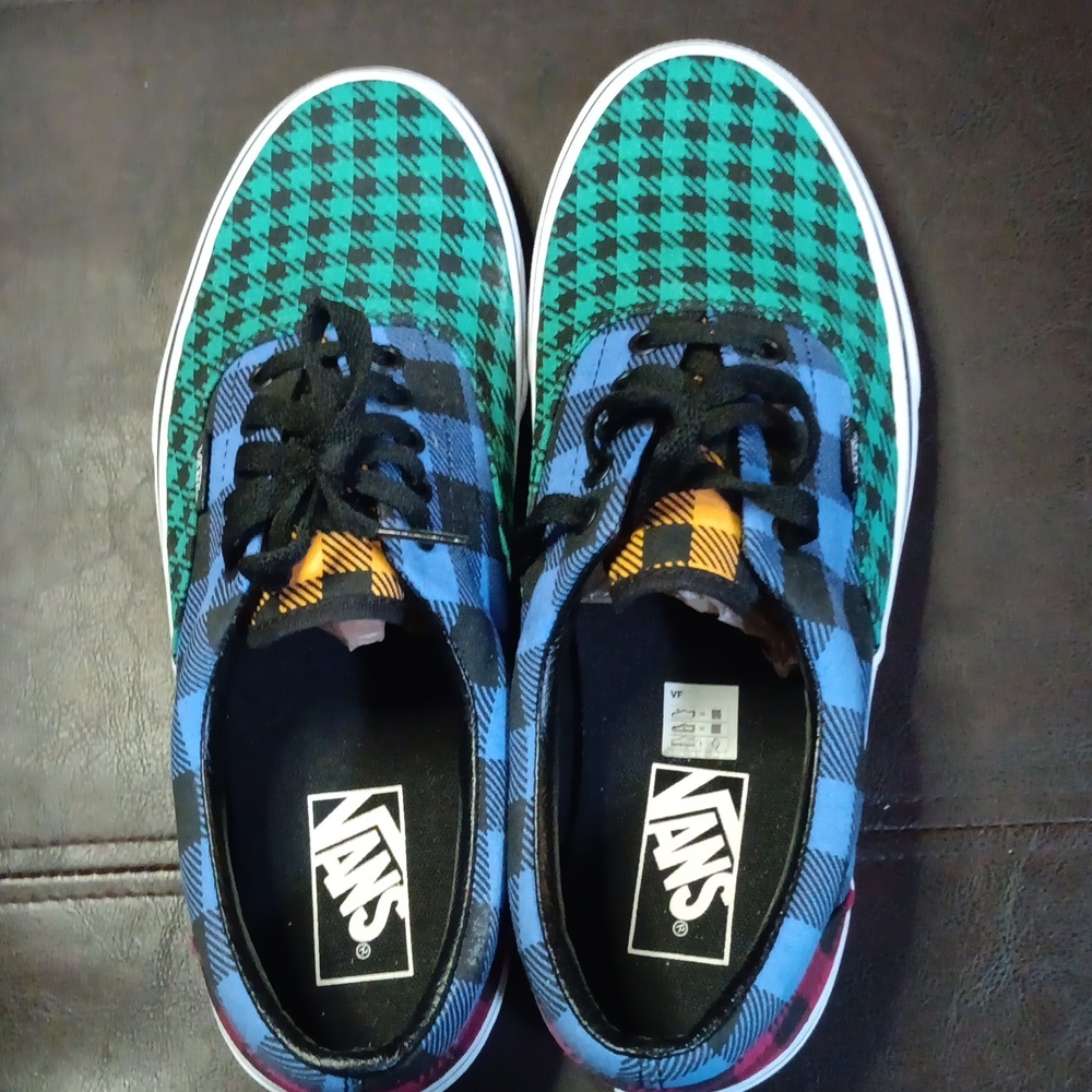 Multi Colored Vans - image 5